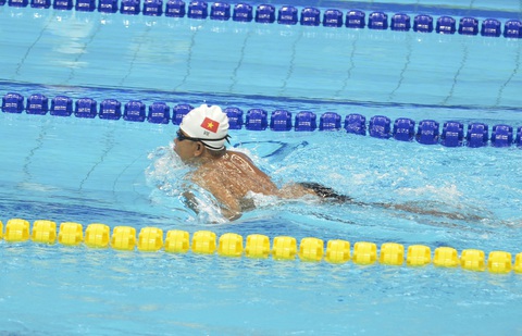 Lê Tiến Đạt đoạt HCV đầu tiên cho Việt Nam tại Asian Para Games 4 - Ảnh 1. Lê Tiến Đạt giành HCV đầu tiên cho Việt Nam tại Asian Para Games 4 - Ảnh: THÁI DƯƠNG