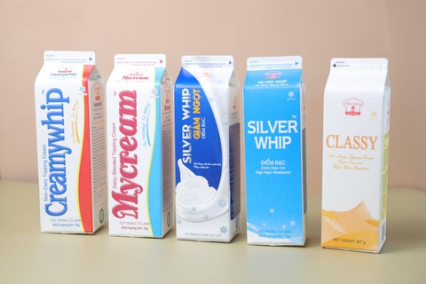 Tân Nhất Hương xuất kem làm bánh topping cream đi 17 thị trường - Ảnh 1. Tân Nhất Hương xuất kem làm bánh topping cream đi 17 thị trường - Ảnh 1.