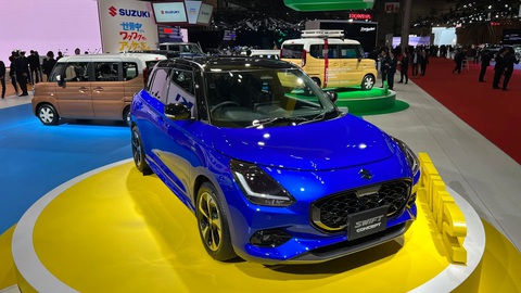 Suzuki Swift Concept góp mặt tại JMS 2023, sẵn sàng cho thế hệ mới chào sân - Ảnh 1. Suzuki Swift Concept là tâm điểm gian hàng hãng tại JMS 2023 - Ảnh: Drive