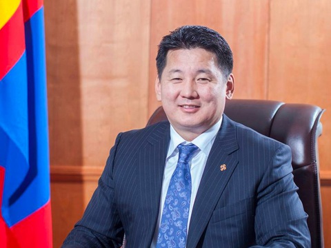 Tổng thống Mông Cổ thăm cấp nhà nước 5 ngày tới Việt Nam - Ảnh 1. Tổng thống Mông Cổ Ukhnaagiin Khurelsukh - Ảnh: REUTERS