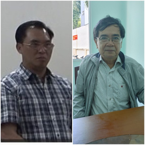Đinh Trường Chinh thâu tóm đất vàng gây thiệt hại cho nhà nước hơn nghìn tỉ đồng - Ảnh 1. Cơ quan điều tra sẽ làm rõ việc gây thiệt hại của hai ông Đinh Trường Chinh (trái) và Huỳnh Thế Năng - Ảnh: Công an cung cấp