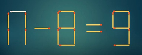 Thử tài IQ: Di chuyển một que diêm để 3x3=9-6 thành phép tính đúng - Ảnh 1.