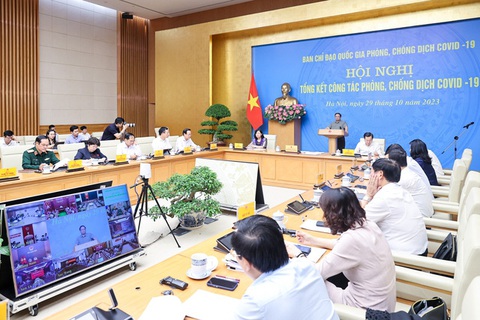 Thủ tướng Phạm Minh Chính chủ trì Hội nghị - Ảnh VGP Thủ tướng Phạm Minh Chính chủ trì hội nghị - Ảnh VGP