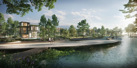 Giới thượng lưu chi tiền tỉ đến các resort trị liệu, chăm sóc sức khoẻ - Ảnh 6. Riverwail khi hoàn thành sẽ trở thành vùng đất Blue Zones đầu tiên của Việt Nam
