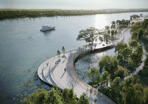 Giới thượng lưu chi tiền tỉ đến các resort trị liệu, chăm sóc sức khoẻ - Ảnh 7. Ecovillage Saigon River có 32ha mặt nước đi qua dự án
