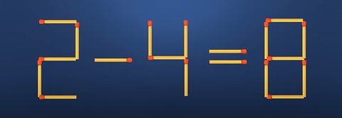 Thử tài IQ: Di chuyển một que diêm để 2+1-3=1 thành phép tính đúng - Ảnh 7. Thử tài IQ: Di chuyển một que diêm để 2+1-3=1 thành phép tính đúng - Ảnh 7.