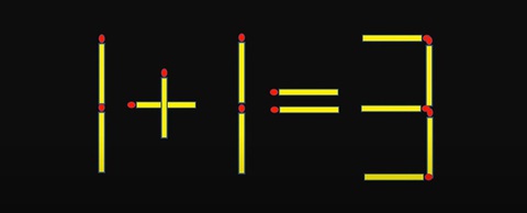 Thử tài IQ: Di chuyển một que diêm để 8+6-3=6 thành phép tính đúng - Ảnh 7. Thử tài IQ: Di chuyển một que diêm để 8+6-3=6 thành phép tính đúng - Ảnh 7.