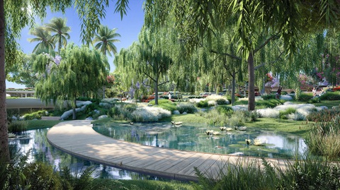 Giới thượng lưu chi tiền tỉ đến các resort trị liệu, chăm sóc sức khoẻ - Ảnh 5. Đường dạo thủy cực tại Riverwalk