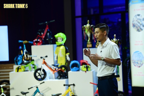 Shark Tank mùa 6 tập 2: Shark Hùng Anh chốt ‘gia vị’, Shark Bình có ‘bánh mì’ - Ảnh 7. Start-up Quang Huy, nhà sáng lập Công ty Kiz