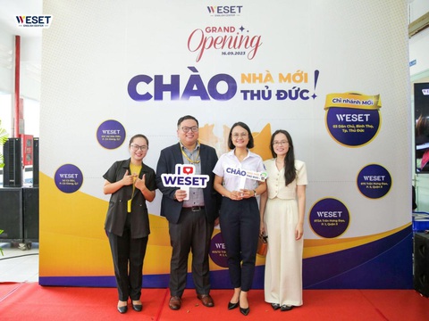 WESET English Center khai trương chi nhánh thứ 7 tại thành phố Thủ Đức - Ảnh 5. WESET English Center khai trương chi nhánh thứ 7 tại thành phố Thủ Đức - Ảnh 5.