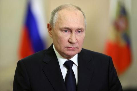 Đồng minh Armenia gia nhập ICC vốn có thể bắt ông Putin, Nga nói gì? - Ảnh 1. Tổng thống Nga Vladimir Putin - Ảnh: REUTERS
