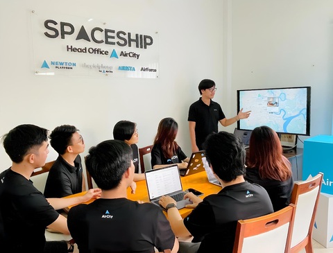 Start-up AirCity được nhà đầu tư Hàn Quốc rót vốn ngay từ vòng hạt giống - Ảnh: ĐẶNG SANG Start-up AirCity được nhà đầu tư Hàn Quốc rót vốn ngay từ vòng hạt giống - Ảnh: ĐẶNG SANG