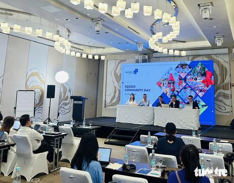 Lãnh đạo cấp cao Masan lên tiếng về tin đồn nhà đầu tư ngoại SK và tình hình nợ - Ảnh 1. Lãnh đạo cấp cao Masan chia sẻ tình hình kinh doanh - Ảnh: BÔNG MAI