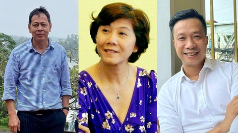 Công trình biểu tượng hữu nghị cho tương lai - Ảnh 1. Từ trái qua: nhà nghiên cứu Nguyễn Đức Hiệp, TS Nguyễn Thị Hậu và KTS Nguyễn Trương Quý - Ảnh: NVCC