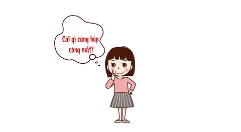 Câu đố hack não: Cái gì càng bóp càng mất? - Ảnh 1. Câu đố hack não: Cái gì càng bóp càng mất? - Ảnh 1.