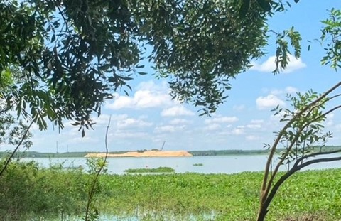 Tây Ninh: Lật ghe chở 7 người đi hái bông súng, 3 người bị chết đuối - Ảnh 1. Khu vực xảy ra vụ đuối nước khiến 3 người chết ở huyện Tân Châu, tỉnh Tây Ninh - Ảnh: CTV