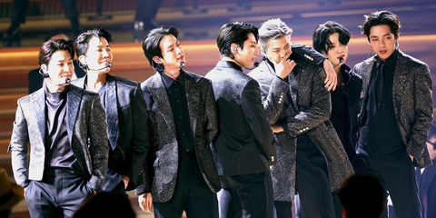 BTS biểu diễn tại giải Grammy năm 2022 - Ảnh: Getty Images BTS biểu diễn tại giải Grammy năm 2022 - Ảnh: Getty Images