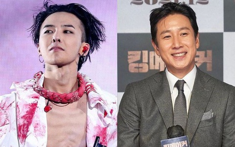 Vì sao những ngôi sao hàng đầu Hàn Quốc dính líu tới ma túy? - Ảnh 1. G-Dragon và Lee Sun Kyun vướng vào những cáo buộc lạm dụng ma túy gần đây - Ảnh: Soompi