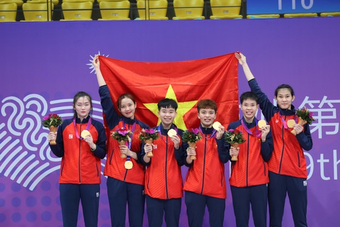 Cảm xúc vỡ oà sau 17 năm chờ đợi của cầu mây Việt Nam tại Asiad - Ảnh 1. Cảm xúc vỡ oà sau 17 năm chờ đợi của cầu mây Việt Nam tại Asiad - Ảnh 1.