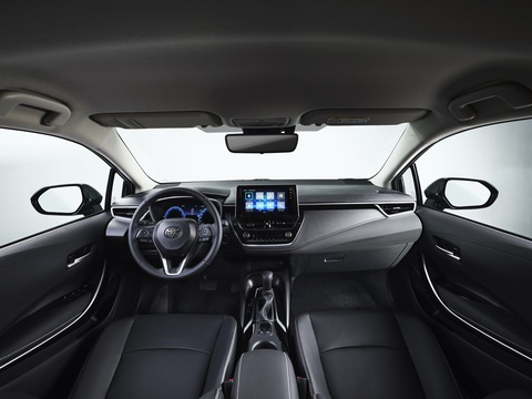 Toyota Corolla Altis 2023 ra mắt: Thêm an toàn, giá từ 725 triệu cao nhất phân khúc - Ảnh 4. Màn hình bên trong Toyota Corolla Altis được nâng cấp về kích thước - Ảnh: Toyota