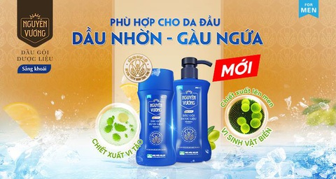 Nguyên Vương Sảng Khoái - dầu gội dược liệu cho nam - Ảnh 2. Nguyên Vương Sảng Khoái - dầu gội dược liệu cho nam - Ảnh 2.