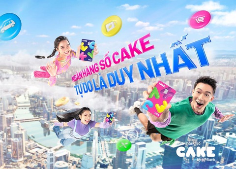 Ngân hàng số Cake ra mắt thẻ tín dụng siêu hoàn tiền tận 20% - Ảnh 1. Ngân hàng số Cake ra mắt thẻ tín dụng siêu hoàn tiền tận 20% - Ảnh 1.