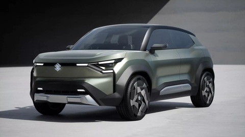 Suzuki nhá hàng Swift đời mới, ra mắt bản concept tại Japan Mobility Show - Ảnh 4. Suzuki eVX là một trong 2 SUV điện sẽ được Suzuki mở bán trong năm 2025, trong đó dòng tên này có khả năng trở thành xe toàn cầu - Ảnh: Suzuki