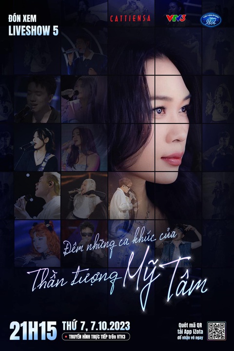 Liveshow 5 Vietnam Idol: 'Đêm những ca khúc của thần tượng Mỹ Tâm' - Ảnh 1. Live show 5 Vietnam Idol 2023 diễn ra vào ngày 7-10