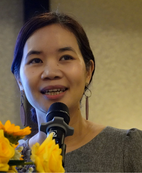 Khuyến nghị về sức tải, khả năng phục hồi khi phát triển Côn Đảo - Ảnh 2. PGS.TS Nguyễn Thị Vân Hạnh phát biểu khuyến nghị về sức tải và khả năng phục hồi khi phát triển Côn Đảo - Ảnh: ĐÔNG HÀ