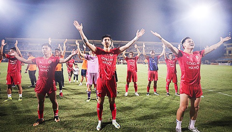 CLB Công An Hà Nội đặt quyết tâm hoàn tất cú đúp danh hiệu mùa giải 2023 - Ảnh: CAHNFC CLB Công An Hà Nội đặt quyết tâm hoàn tất cú đúp danh hiệu mùa giải 2023 - Ảnh: CAHNFC
