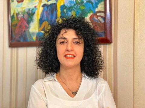 Narges Mohammadi, chủ nhân giải Nobel Hòa bình 2023 - Ảnh: REUTERS Narges Mohammadi, chủ nhân giải Nobel Hòa bình 2023 - Ảnh: REUTERS