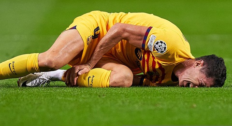 Điểm tin thể thao sáng 6-10: Tâm điểm Europa League - Ảnh 4. Robert Lewandowski dính chấn thương - Ảnh: GETTY IMAGES
