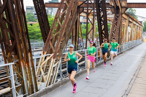 11.000 VĐV dự giải chạy VPBank Hanoi International Marathon 2023 - Ảnh 5. Đường đua VPIM 2023 ở cự ly 42km sẽ hết sức thú vị - Ảnh: VPBank