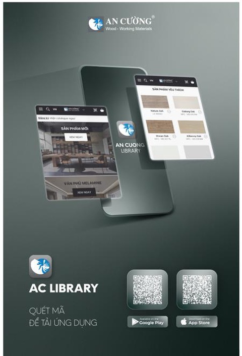 AC Library - ứng dụng thú vị trong thế giới thiết kế nội thất - Ảnh 1. AC Library là một ứng dụng mang đến những trải nghiệm thú vị trong thiết kế nội thất - Nguồn: Gỗ An Cường