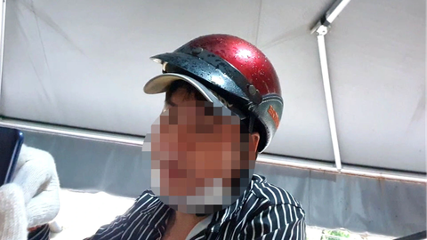 Rộ mua bán, cho thuê tài khoản xe công nghệ - Ảnh 2. Tài xế C. chỉ các “mánh khóe” qua mặt khách hàng và công ty quản lý - Ảnh: Cắt từ video
