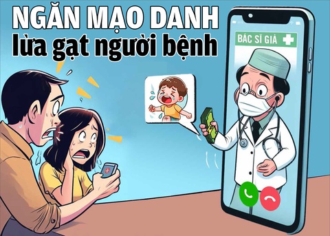Ngăn mạo danh lừa gạt người bệnh - Ảnh 1. Ngăn mạo danh lừa gạt người bệnh - Ảnh 1.