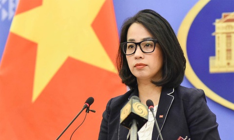 Bộ Ngoại giao nói về nội hàm 'Cộng đồng chia sẻ tương lai Việt Nam - Trung Quốc'- Ảnh 1. Người phát ngôn Bộ Ngoại giao Phạm Thu Hằng - Ảnh: Bộ Ngoại giao cung cấp