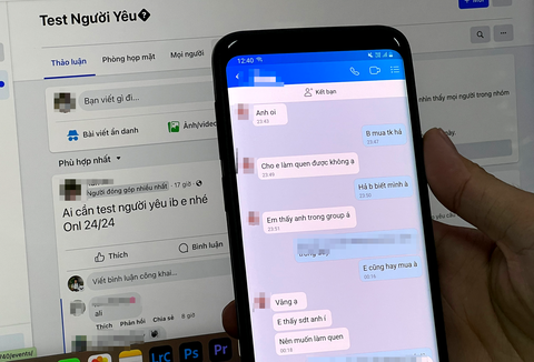 Nhận thông tin cơ bản, tester tiếp cận “con mồi” hết sức chuyên nghiệp Nhận thông tin cơ bản, tester tiếp cận “con mồi” hết sức chuyên nghiệp