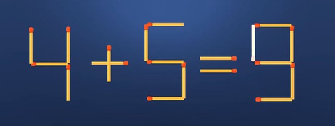 Thử tài IQ: Di chuyển một que diêm để 3-9+2=8 thành phép tính đúng - Ảnh 1.