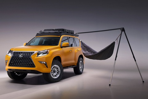 Dàn SUV Lexus khuấy đảo triển lãm xe độ SEMA 2023 - Ảnh 7. Tiếp đến, Lexus GX đời cũ được công bố bản độ Premium AAP Build trước khi xe chính thức bị đời mới thế chân trong tương lai gần khi xe bắt đầu đi vào lắp ráp - Ảnh: Lexus