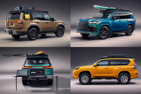 Dàn SUV Lexus khuấy đảo triển lãm xe độ SEMA 2023 - Ảnh 1. 3 mẫu SUV độ Lexus mang tới Triển lãm xe độ SEMA Show 2023 - Ảnh: Lexus