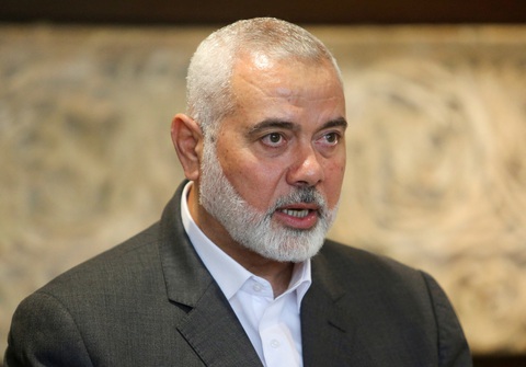 Lãnh đạo Hamas tuyên bố Israel sẽ không thể né tránh thất bại - Ảnh 1. Lãnh đạo Hamas Ismail Haniyeh - Ảnh: REUTERS