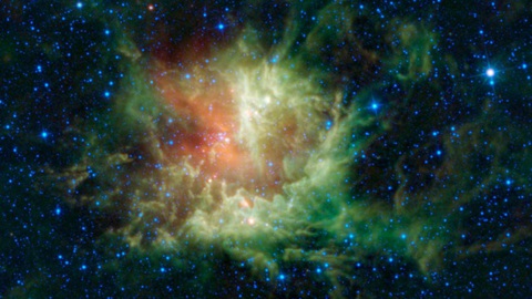 Tinh vân Pac-Man - Ảnh NASA Tinh vân Pac-Man - Ảnh NASA