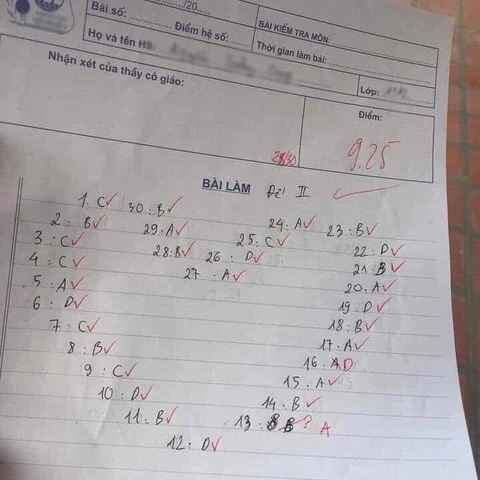 Ảnh vui 1-11: CLB võ thuật mở lớp dạy 'đánh ghen' - Ảnh 2. Người có tình yêu làm bài kiểm tra kiểu...
