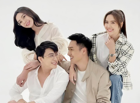 Các diễn viên trong phim Chúng ta của 8 năm sau - Ảnh: ĐPCC Các diễn viên trong phần 2 phim "Chúng ta của 8 năm sau" - Ảnh: ĐPCC
