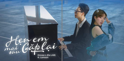 Emcee L bất ngờ 'đánh lẻ' với ca khúc thanh xuân vườn trường - Ảnh 2. Nam ca sĩ khẳng định 'đã đúng khi tìm thấy giọng ca của Lamoon cho sản phẩm mới'