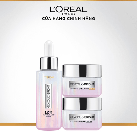 Bộ serum và kem dưỡng Ngày - Đêm giúp da sáng tức thì Glycolic Bright L'Oreal Paris sẽ giảm thẳng 50% trên Shopee Live vào hôm nay. Truy cập ứng dụng để "ghim" lịch ngay! Bộ serum và kem dưỡng Ngày - Đêm giúp da sáng tức thì Glycolic Bright L'Oreal Paris sẽ giảm thẳng 50% trên Shopee Live vào hôm nay. Truy cập ứng dụng để "ghim" lịch ngay!