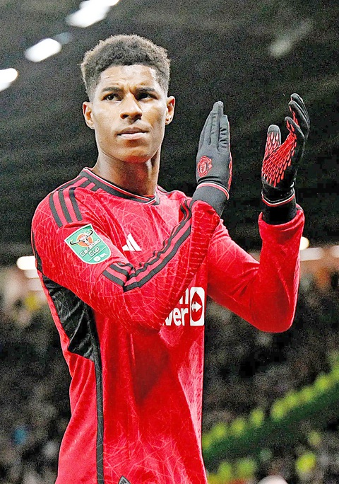 Thương hiệu số 1, đẳng cấp trung bình! - Ảnh 1. Rashford, biểu tượng cho những cầu thủ được kỳ vọng nhưng không bao giờ trở thành siêu sao của Man United - Ảnh: Reuters