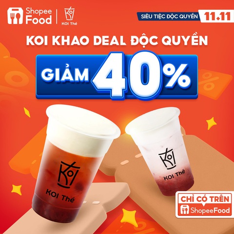 ‘11.11 Siêu Tiệc Độc Quyền’ chính thức cập bến ShopeeFood với loạt ưu đãi hấp dẫn - Ảnh 4. ‘11.11 Siêu Tiệc Độc Quyền’ chính thức cập bến ShopeeFood với loạt ưu đãi hấp dẫn - Ảnh 4.