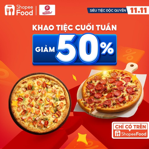 ‘11.11 Siêu Tiệc Độc Quyền’ chính thức cập bến ShopeeFood với loạt ưu đãi hấp dẫn - Ảnh 6. ‘11.11 Siêu Tiệc Độc Quyền’ chính thức cập bến ShopeeFood với loạt ưu đãi hấp dẫn - Ảnh 6.